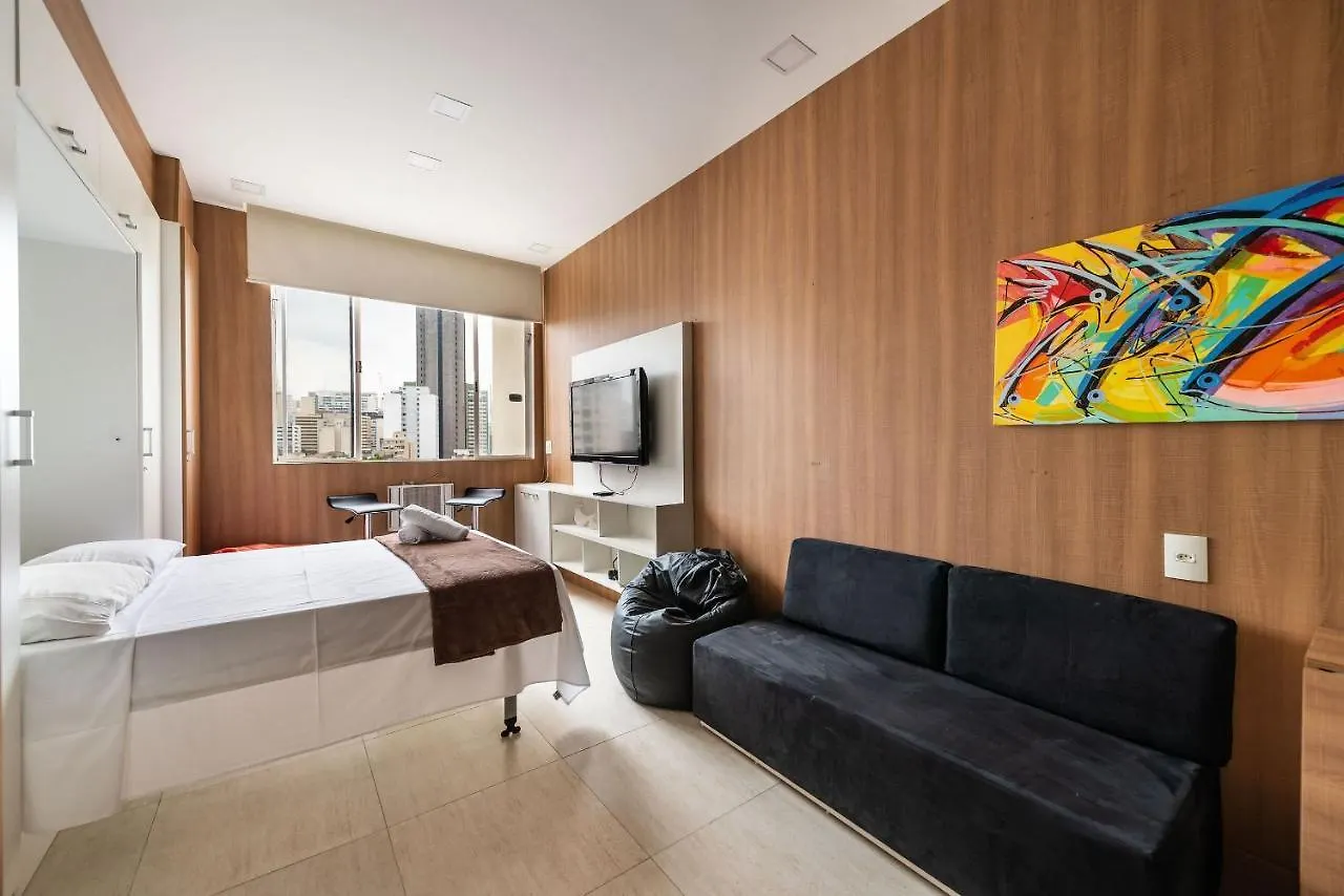 Aa1 Studio Moderno Pertinho Da Rua Augusta Sao Paulo Apartment